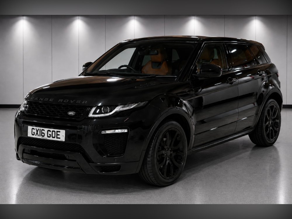 Black 2016 Land Rover Range Rover Evoque 2.0 TD4 HSE Dynamic SUV 5dr Diesel Auto 4WD Euro 6 s/s 180 ps in Peterborough