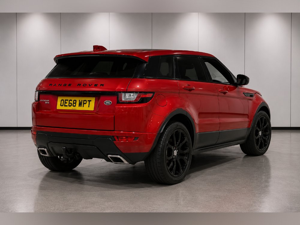 Red 2018 Land Rover Range Rover Evoque 2.0 TD4 HSE Dynamic SUV 5dr Diesel Auto 4WD Euro 6 s/s 180 ps in Peterborough