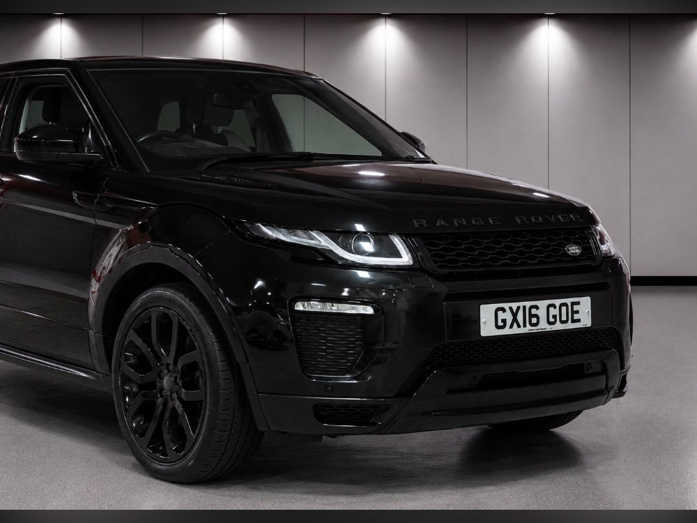 Black Land Rover Range Rover Evoque 2.0 TD4 HSE Dynamic SUV 5dr Diesel Auto 4WD Euro 6 s/s 180 ps